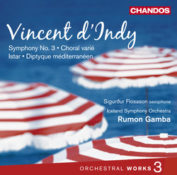 D´Indy: Orchestral Works, Vol. 3