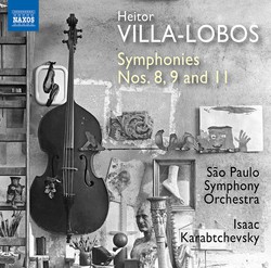 Villa-Lobos: Symphonies Nos. 8, 9 & 11