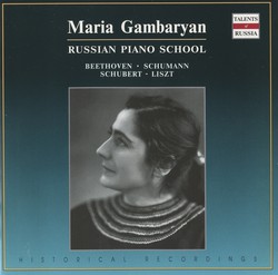 Russian Piano School: Maria Gambaryan (1982)