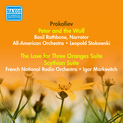 Prokofiev, S.: Peter and the Wolf / the Love for 3 Oranges Suite / Scythian Suite (Stokowski, Markevitch) (1941, 1955)