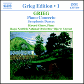 Grieg: Orchestral Music, Vol. 1: Piano Concerto - Symphonic Dances - In Autumn