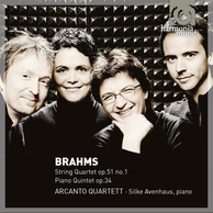 Brahms: String Quartet op.51/1, Piano Quintet, Op.34