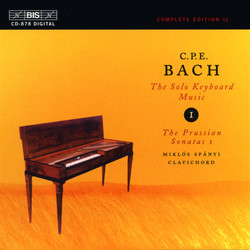 C.P.E. Bach: Solo Keyboard Music, Vol.1